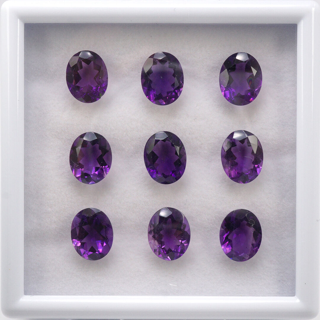 Ametyst, Owalny, 10x8 mm