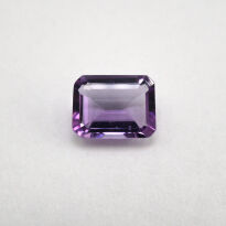 Ametyst, Ośmiokąt, 9x7 mm - 2