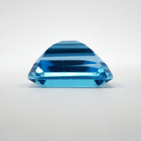 Topaz - Swiss Blue, Ośmiokąt, 12x10 mm - 3