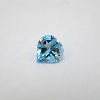 Topaz - Swiss Blue, Serce, 7x7 mm - 2