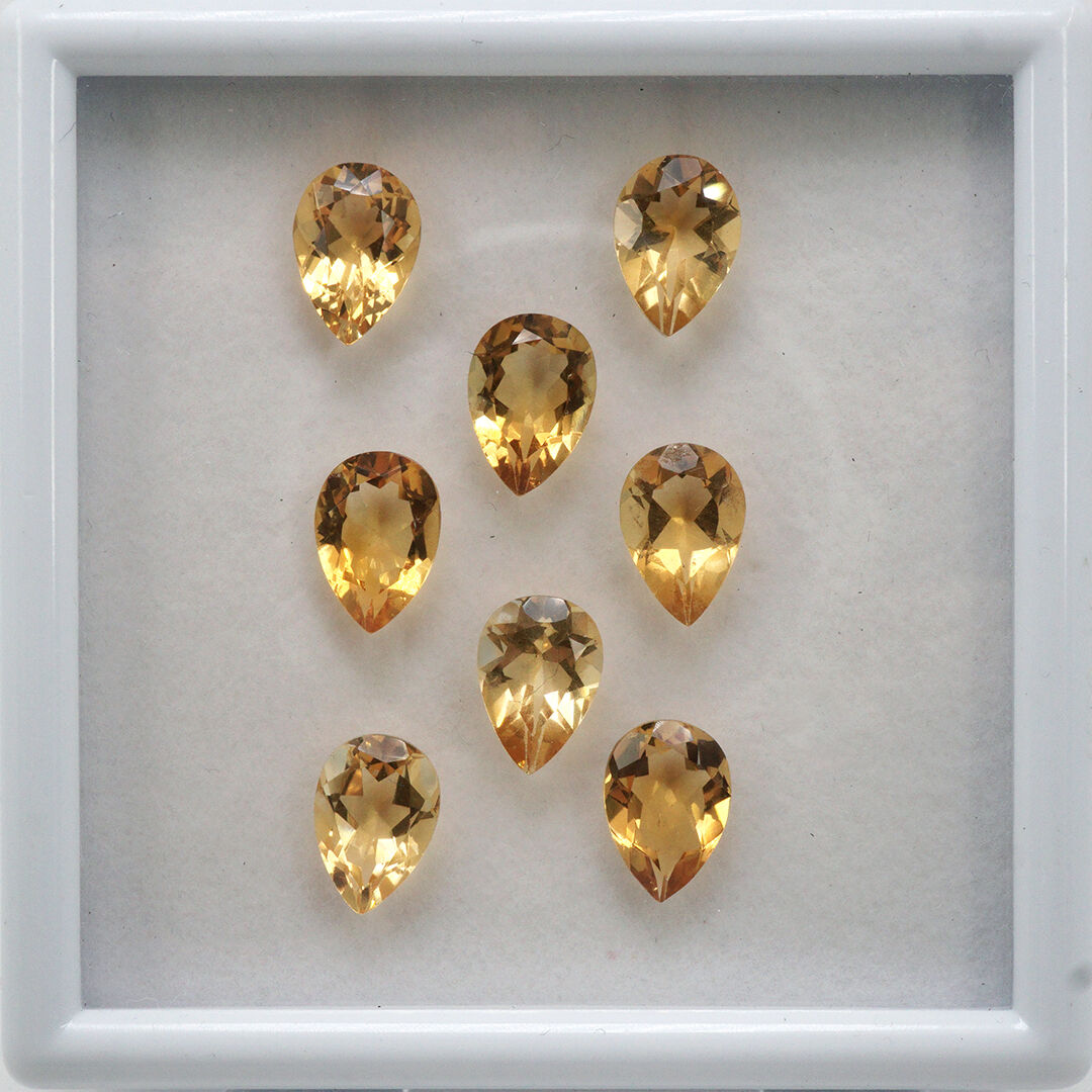 Cytryn, Gruszka, 10x7 mm