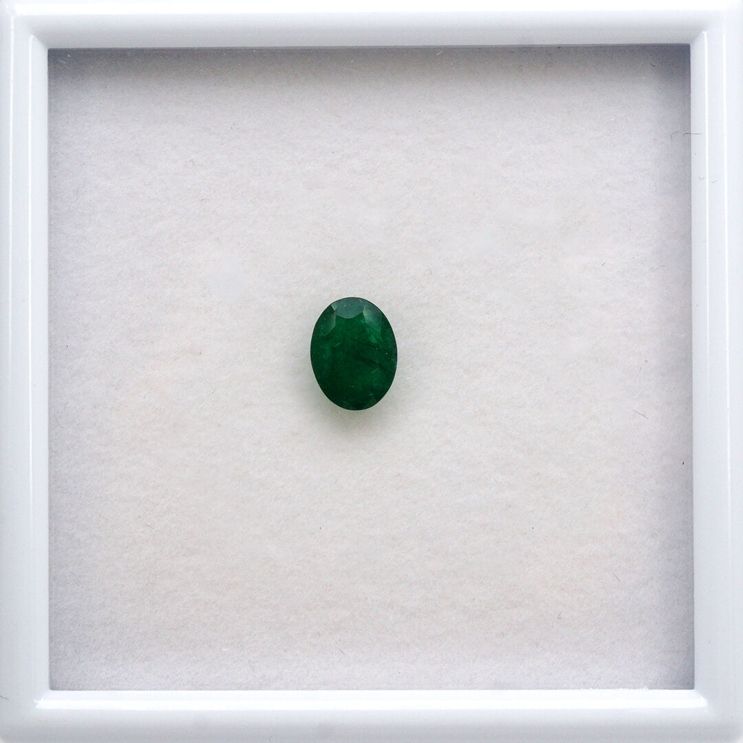 Szmaragd, Owalny, 9x7 mm