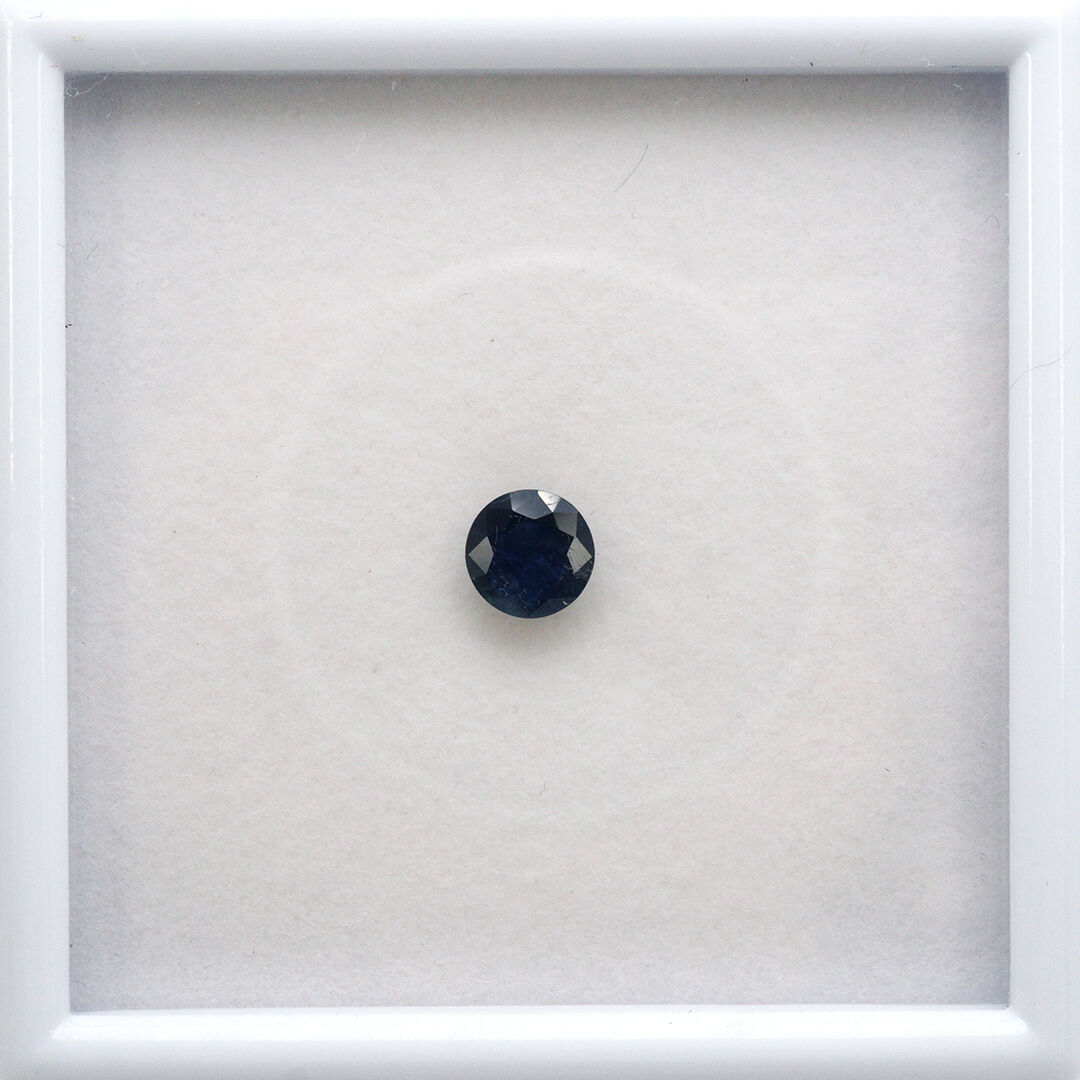 Szafir, Okrągły, 7 mm