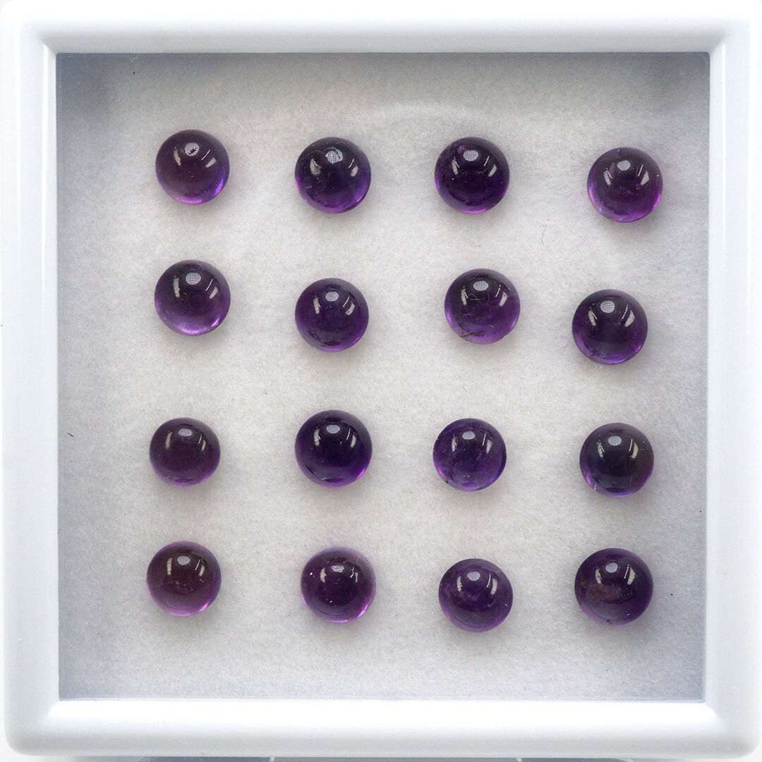 Ametyst, Okrągły, 6 mm