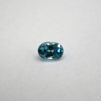 Cyrkon - Niebieski, Owalny, 7x5 mm - 2