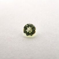 Perydot, Okrągły, 3 mm - 2