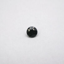 Szafir czarny, Okrągły, 4 mm - 2