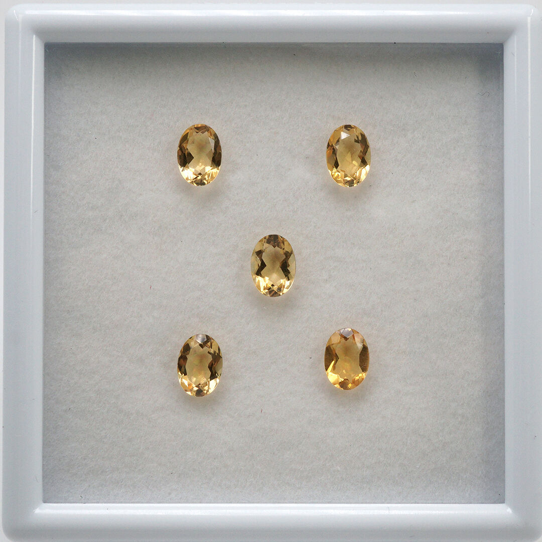 Cytryn, Owalny, 7x5 mm