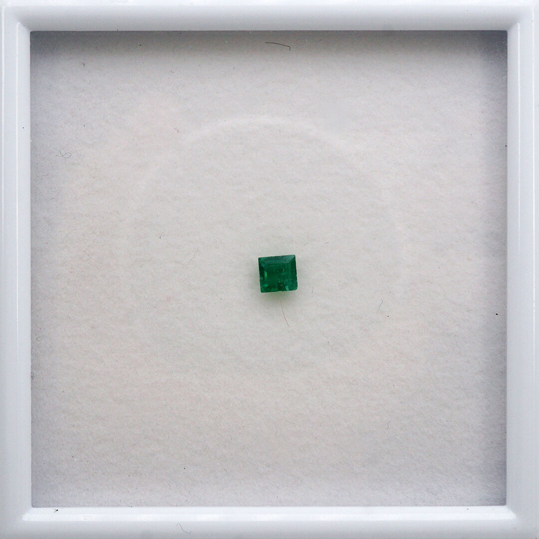 Szmaragd, Ośmiokąt, 4x4 mm