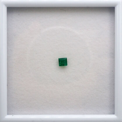 Szmaragd, Ośmiokąt, 4x4 mm