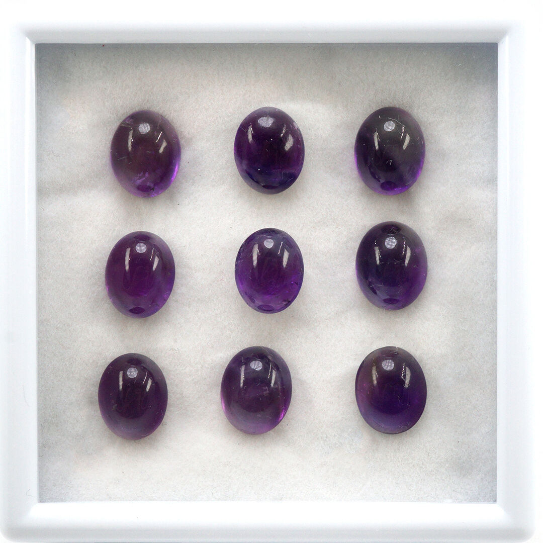 Ametyst, Owalny, 10x8 mm