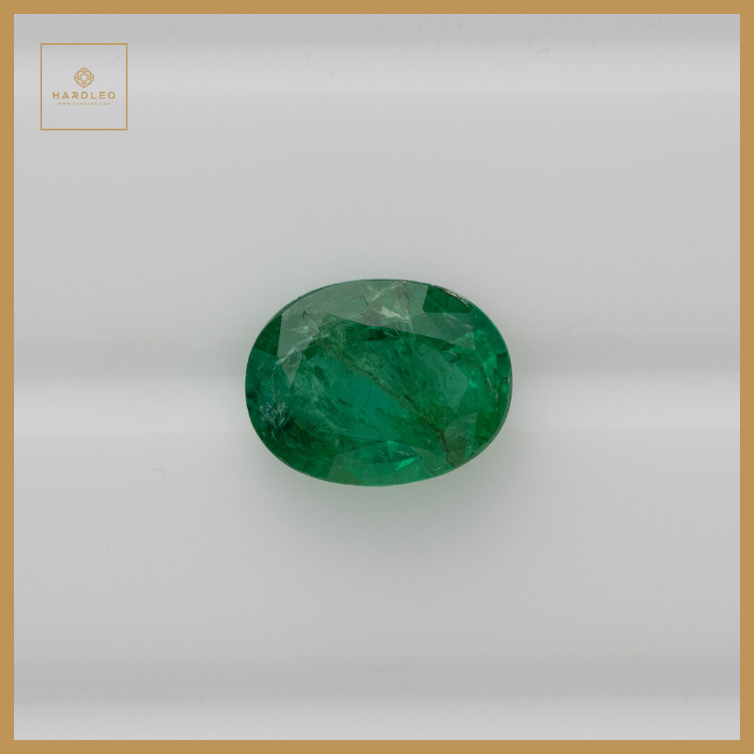 Szmaragd, Owalny, 9x7 mm