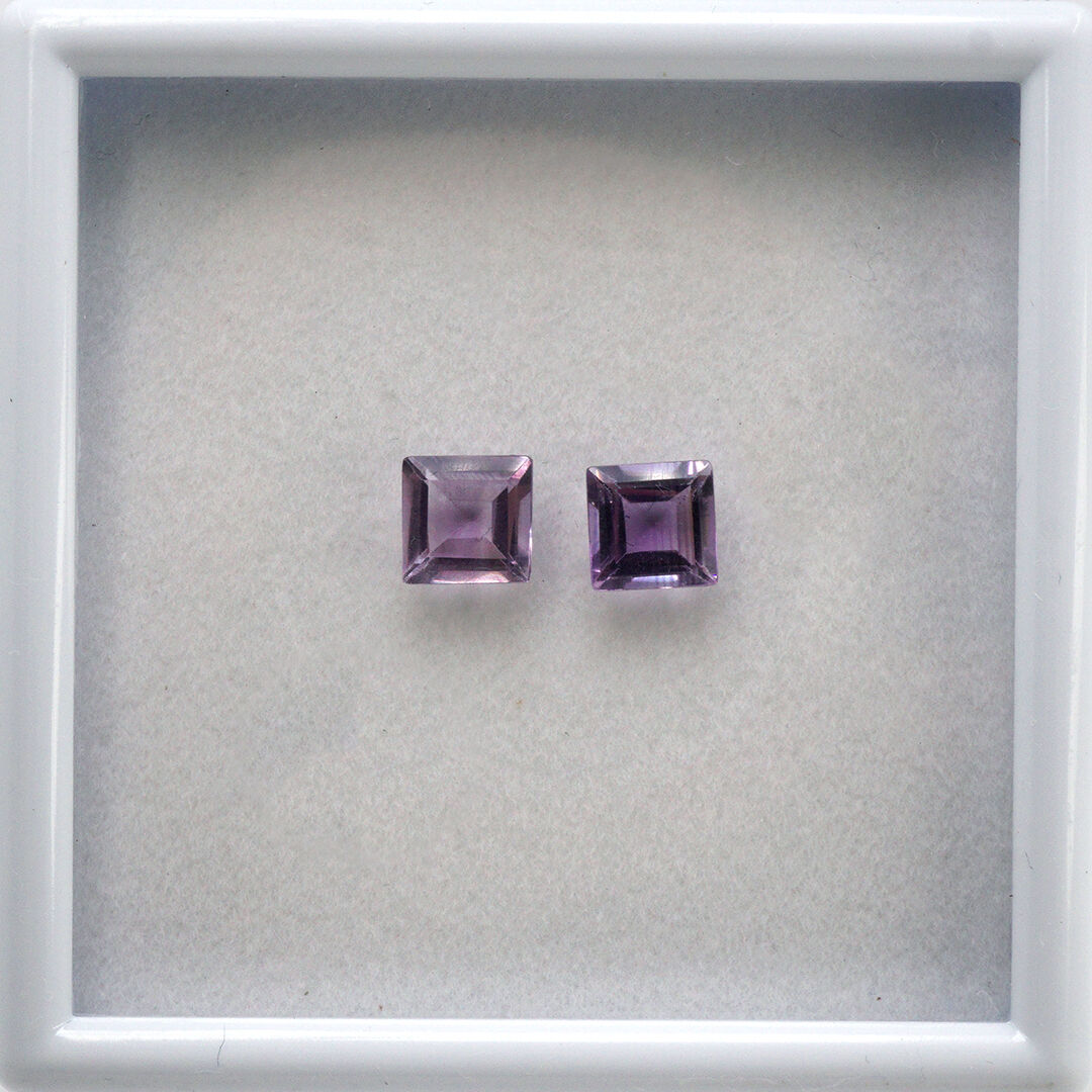 Ametyst, Kwadrat, 7x7 mm