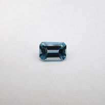London Topaz, Ośmiokąt, 6x4 mm - 2