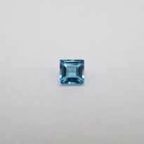 Topaz - Swiss Blue, Kwadrat, 4x4 mm - 2
