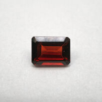 Granat, Ośmiokąt, 7x5 mm - 2