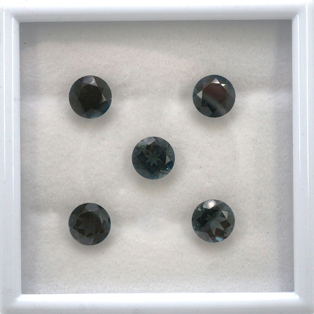 London Topaz, Okrągły, 8 mm