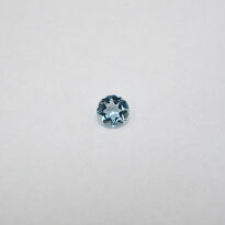 Topaz - Swiss Blue, Okrągły, 4 mm - 2