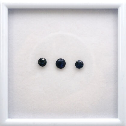 Szafir, Okrągły, 4.50 mm