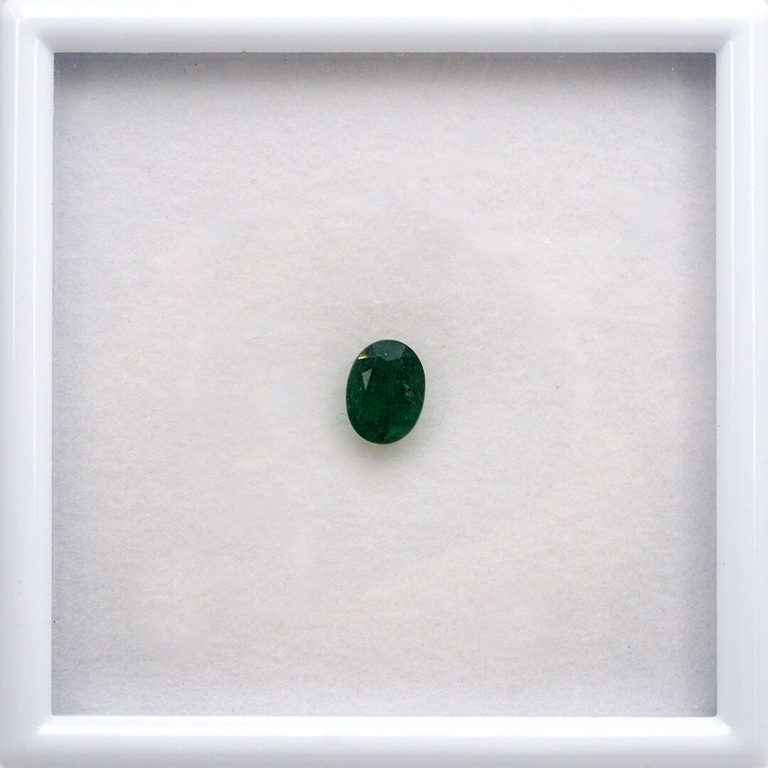 Szmaragd, Owalny, 8x6 mm
