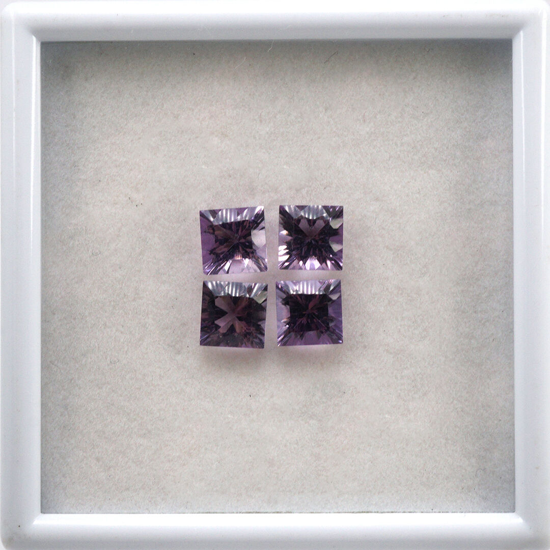 Ametyst, Kwadrat, 7x7 mm