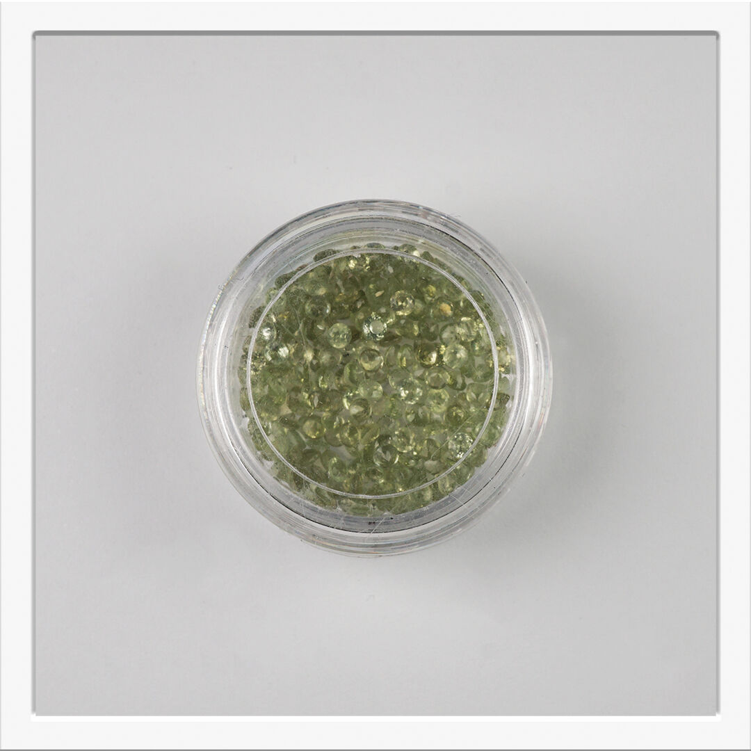 Perydot, Okrągły, 2 mm