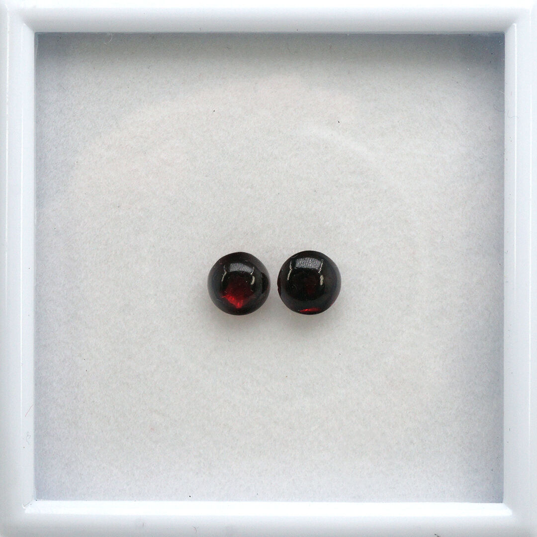 Granat Fantazyjny, Okrągły, 7 mm