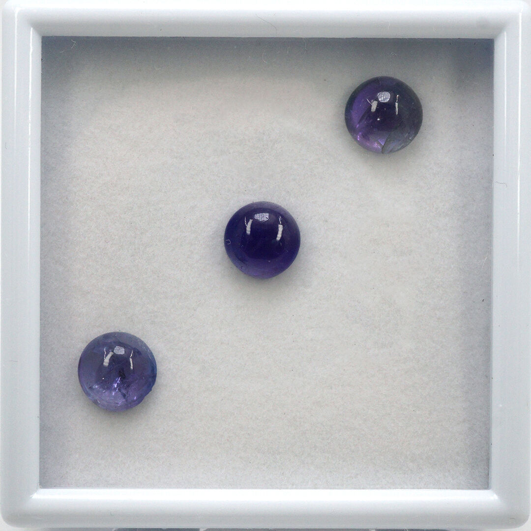 Tanzanit, Okrągły, 9 mm