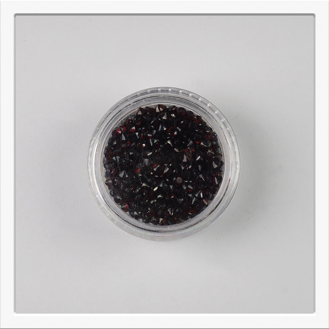 Granat, Okrągły, 2 mm