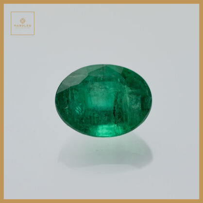 Szmaragd, Owalny, 9x7 mm