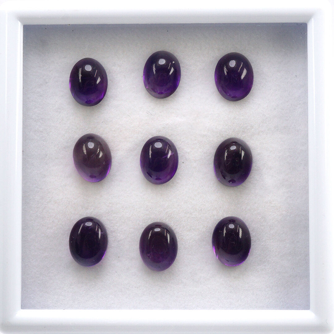 Ametyst, Owalny, 9x7 mm