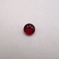 Rubin - Wypełniany, Okrągły, 6 mm - 2