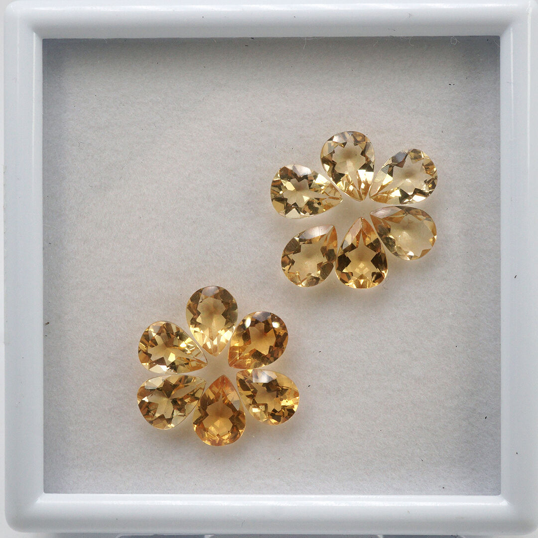 Cytryn, Gruszka, 8x6 mm