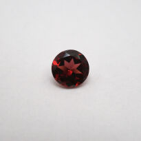 Granat, Okrągły, 7 mm - 2