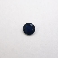 Szafir, Okrągły, 5 mm - 2