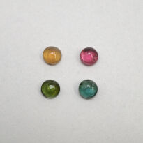 Turmalin, Okrągły, 5 mm - 2