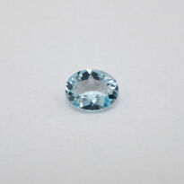 Topaz - Sky Blue, Owalny, 9x7 mm - 2