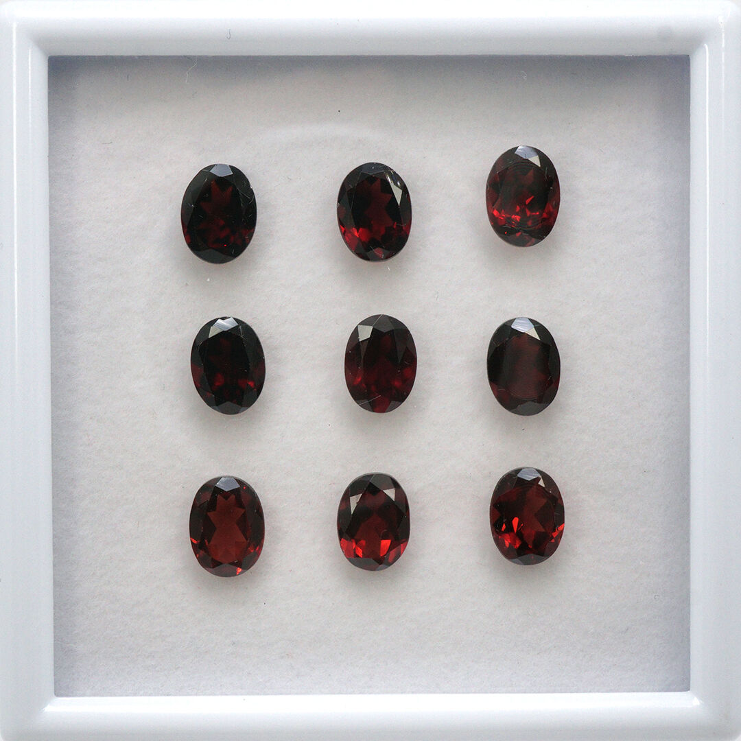Granat, Owalny, 8x6 mm
