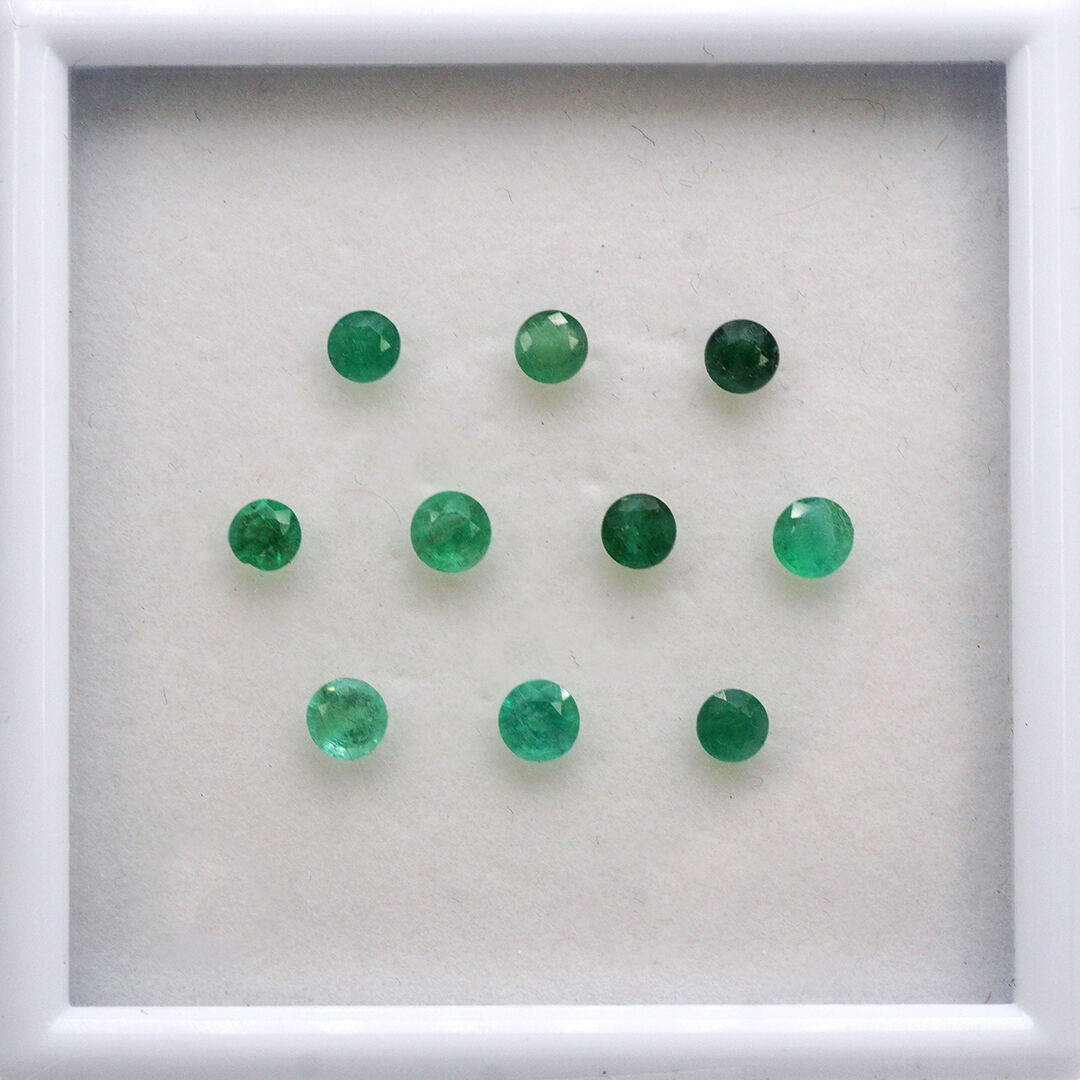 Szmaragd, Okrągły, 4.50 mm