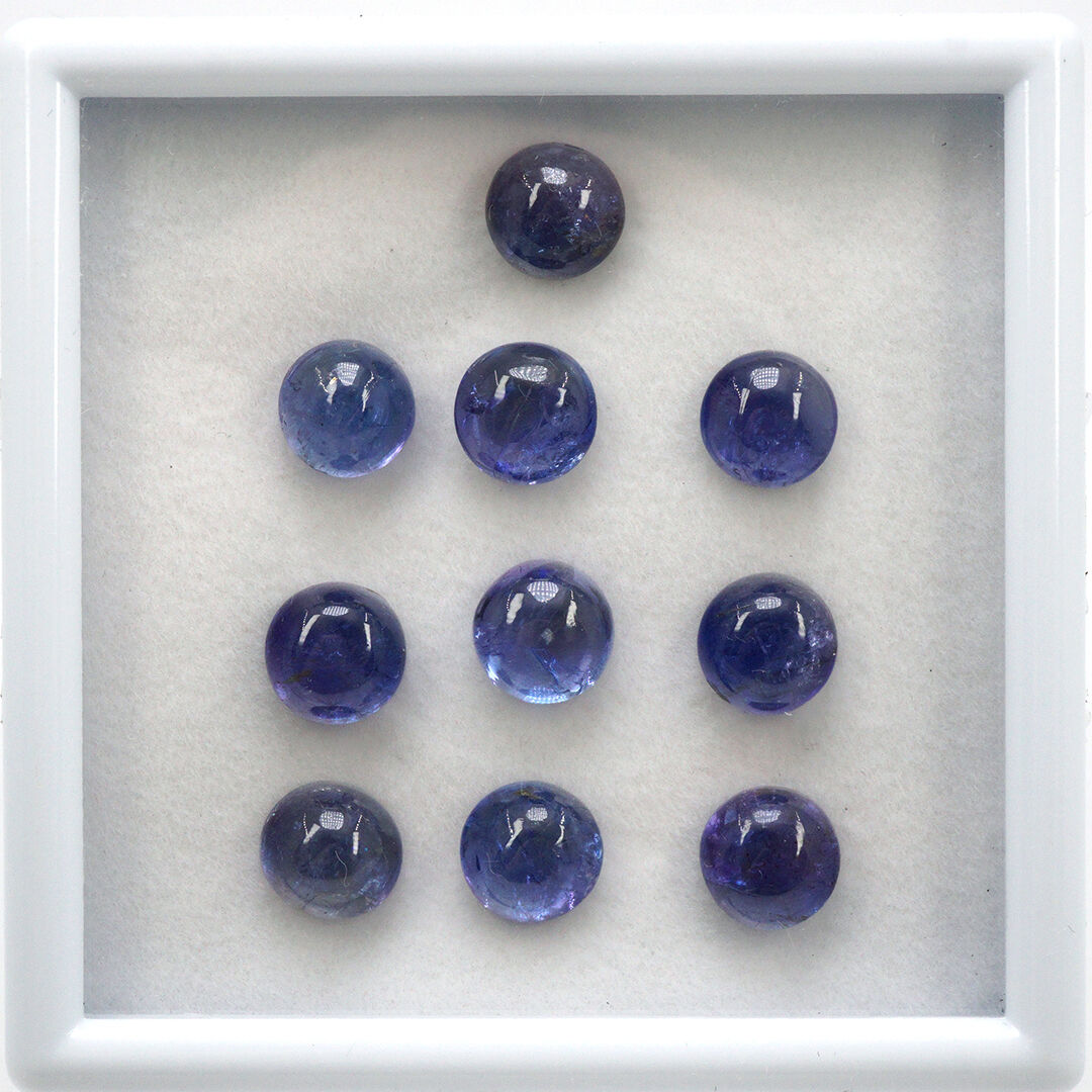 Tanzanit, Okrągły, 8 mm