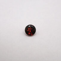 Granat, Okrągły, 5 mm - 2