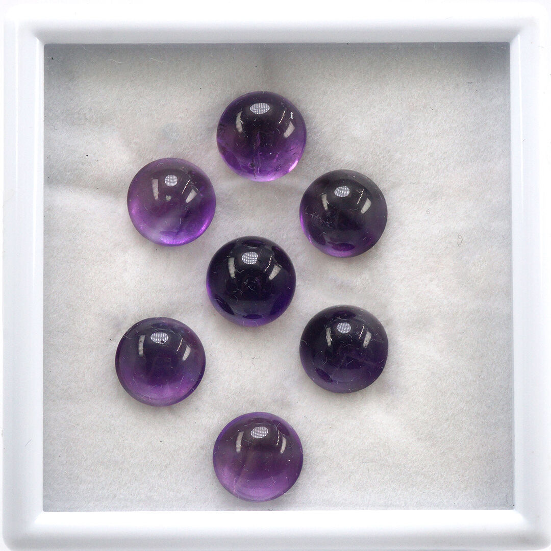 Ametyst, Okrągły, 10 mm