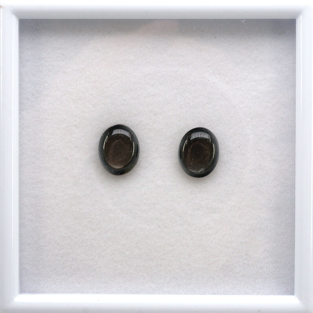 Szafir - Gwieździsty, Owalny, 9.5 x 7.5 mm