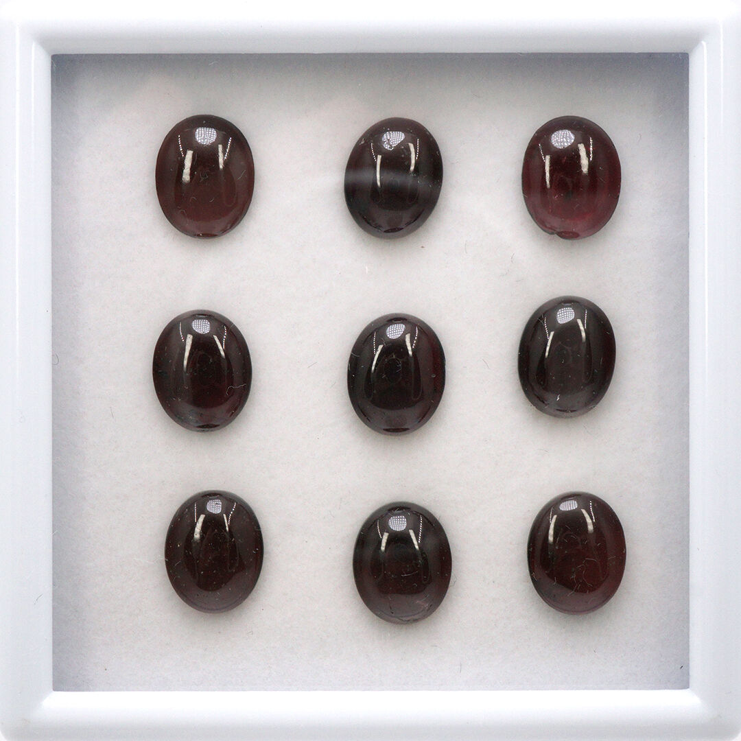 Granat, Owalny, 10x8 mm
