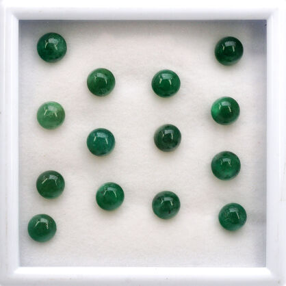 Szmaragd, Okrągły, 6 mm