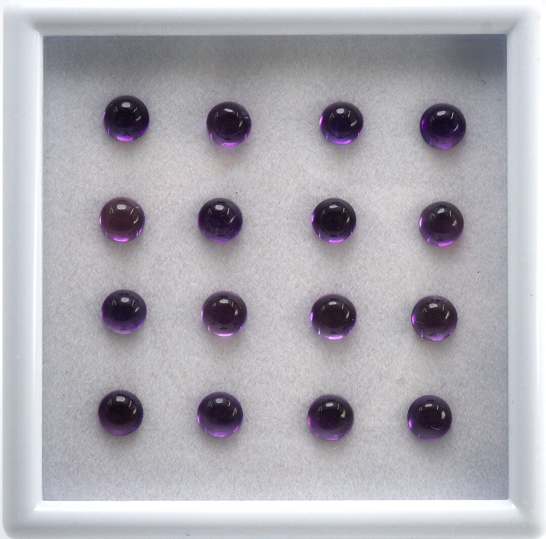 Ametyst, Okrągły, 5 mm