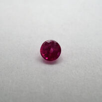 Rubin, Okrągły, 3 mm - 2