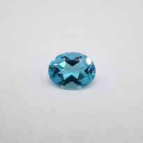 Topaz - Swiss Blue, Owalny, 10x8 mm - 2