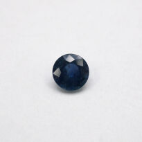 Szafir, Okrągły, 5 mm - 2