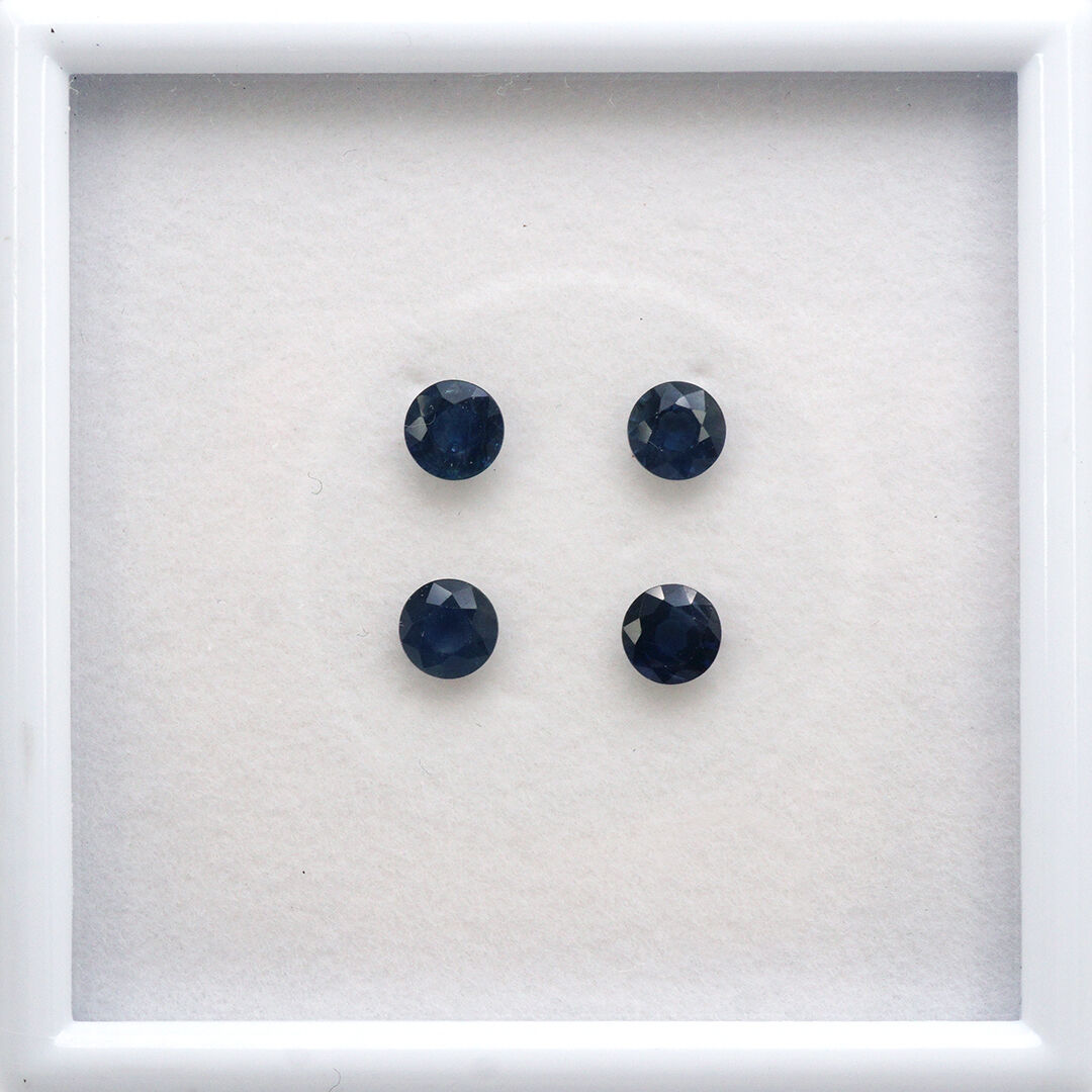 Szafir, Okrągły, 5 mm